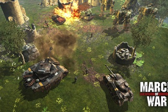 Game online chiến thuật đa nền March of War cập bến Steam