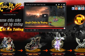 Webgame Thiên Hạ 2 tung teaser ra mắt game thủ Việt