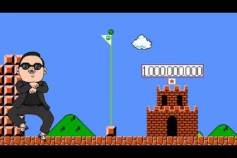 Cùng xem Mario hóa thân thành PSY nhảy Gangnam Style