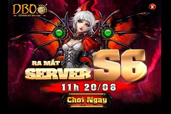 DBO ra mắt server mới, trao cơ hội kiếm tiền cho game thủ