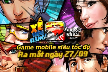 SGame phát hành Xế Siêu Hạng tại Việt Nam