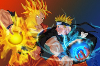 Songoku đại chiến Naruto trong J-Stars Victory VS