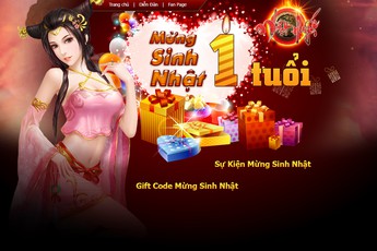 Nhiệt Huyết Online tặng 200 Gift Code mừng sinh nhật