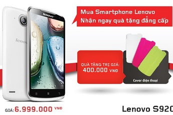 Mua Smartphone Lenovo, nhận ngay quà tặng đẳng cấp