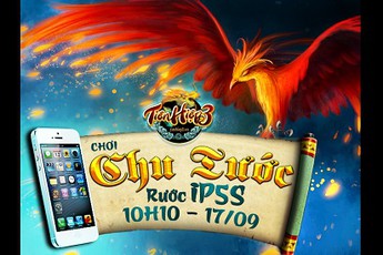 Cơ hội nhận iPhone 5S “mới ra lò” cùng gMO Tiên Hiệp 3