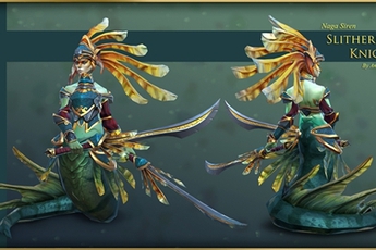 Naga Siren tại DOTA 2 TI3 - Từ Carry chuyển thành Support