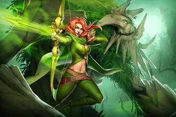 Fan art DOTA 2: Windrunner – đứa con của thần gió