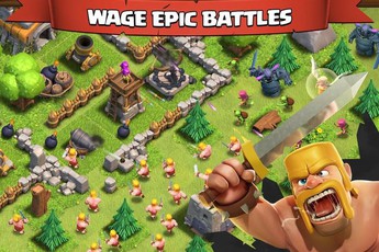 Game chiến lược Clash Of Clans Multiplayer cực hot dành cho game thủ
