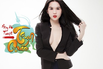 Ngọc Trinh tung bộ ảnh mới mừng Huyền Thoại Tam Quốc