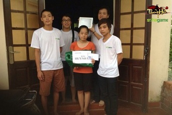 Game thủ Thủy Hử 3D đi từ thiện tại Quảng Trị