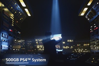 PS4 tung clip đập hộp phong cách khoa học viễn tưởng