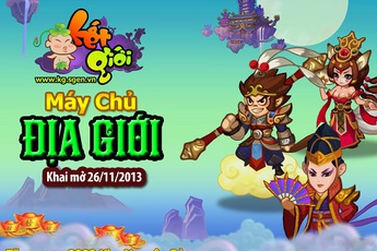 Lộ bí mật, Kết Giới ra máy chủ mới Địa Giới ngày 26/11