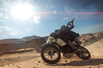 Battlefield 4: Mô tô chạy đua cùng máy bay