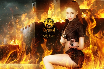 An Tây "nghịch súng" trong bộ Cosplay mới