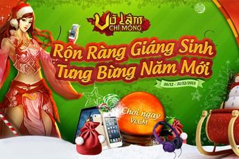 Mừng giáng sinh và năm mới, VLCM tặng 1,5 tỷ đồng cho game thủ