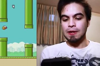 Cùng tra tấn tinh thần với game Flappy Bird