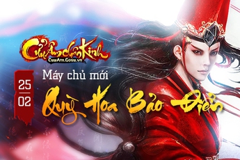 Cửu Âm Chân Kinh ra mắt trấn phái, võ công và server mới