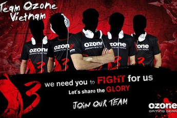 Ozone Gaming chính thức công bố đội hình LMHT Việt Nam