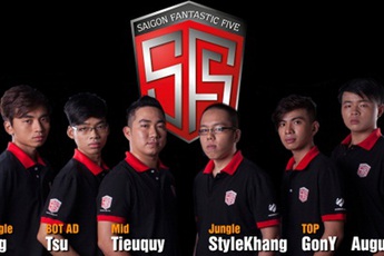 LMHT GPL Mùa xuân 2014: Saigon Fantastic Five