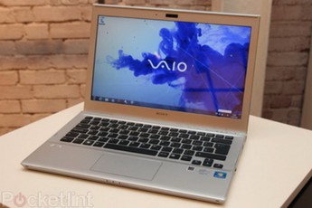 Ảnh thực tế ultrabook mới được công bố của Sony 