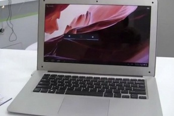 MacBoook Air nhái chạy Android 4.0 giá hơn 3 triệu đồng 