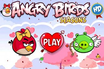 Angry Birds rộn ràng đón lễ Tình nhân bằng phiên bản mới