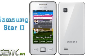 Đánh giá Samsung S5260 Star II: Ngôi sao giá rẻ
