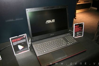 CeBIT: ASUS giới thiệu laptop chơi game G74SX cùng hai netbook Eee PC