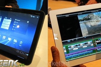 Nên mua iPad 2 hay Motorola Xoom?