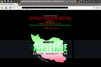 Hàng loạt website Việt Nam bị một nhóm hacker nước ngoài tấn công 