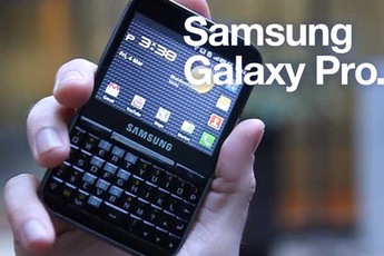 Đánh giá Samsung Galaxy Pro: QWERTY tốt, màn hình tồi