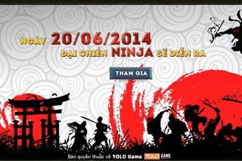 Xuất hiện teaser mang tên Đại chiến Ninja tại Việt Nam