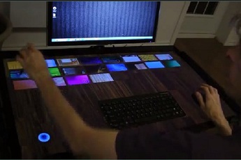 EXOdesk - Chiếc bàn cảm ứng mang công nghệ phim ảnh đến với đời thực