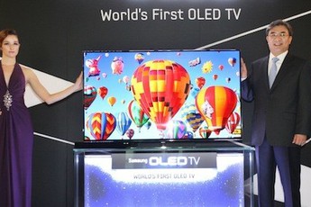 Samsung giới thiệu HDTV OLED 55 inch tại triển lãm 2012 World's Fair