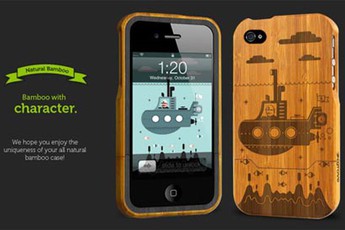 "Ngắm nghía" một số mẫu vỏ tre độc đáo dành cho iPhone 