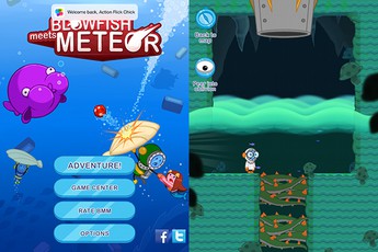 Blowfish Meets Meteor – Game "phá gạch" mới mẻ 