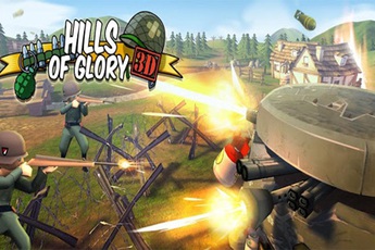 Tham gia trận chiến ác liệt cùng  Hills of Glory 3D trên Android