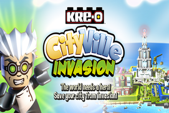 KRE-O CityVille Invasion - Game thủ thành mới nhất của Zynga 