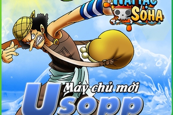 Hải Tặc Soha ra mắt server Usopp, tặng Gift Code