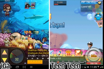 iGà Android vs Teen Teen - chất lượng hay số lượng?