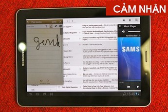 Samsung Galaxy Tab 7.7 tại Việt Nam: Điện thoại với màn hình 7,7 inch