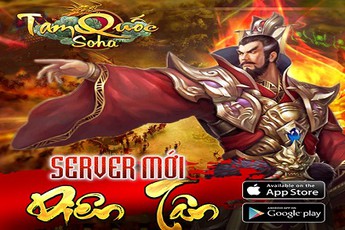 Tam Quốc Soha mở server mới, tặng Gift Code