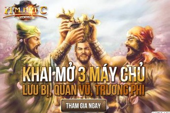 Ám Hắc Tam Quốc Closed Beta mở 3 máy chủ Lưu Bị - Quan Vũ – Trương Phi