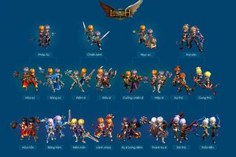 Tìm hiểu 4 class nhân vật King Online 2 trước giờ ra mắt