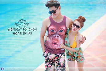 Vân Navy diện Bikini nóng bỏng khoe trọn vòng 1 đầy đặn