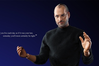 Búp bê Steve Jobs giống thật đến đáng ngạc nhiên
