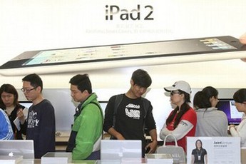 iPad trở thành “hàng hiếm” tại Trung Quốc