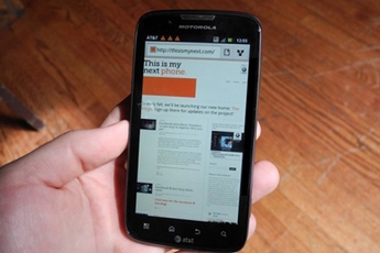 [Cảm nhận] Motorola Atrix phiên bản Edison: Mỏng và đẹp