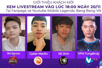 Giải Đấu Solo 1v1 - Cao Thủ Benedetta Mừng Sinh Nhật Mobile Legends: Bang Bang VNG Tròn 02 Tuổi