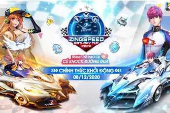 Chơi ZingSpeed Mobile, cơ hội nhận quà khủng khi tham gia giải đấu đua xe lớn nhất 2020